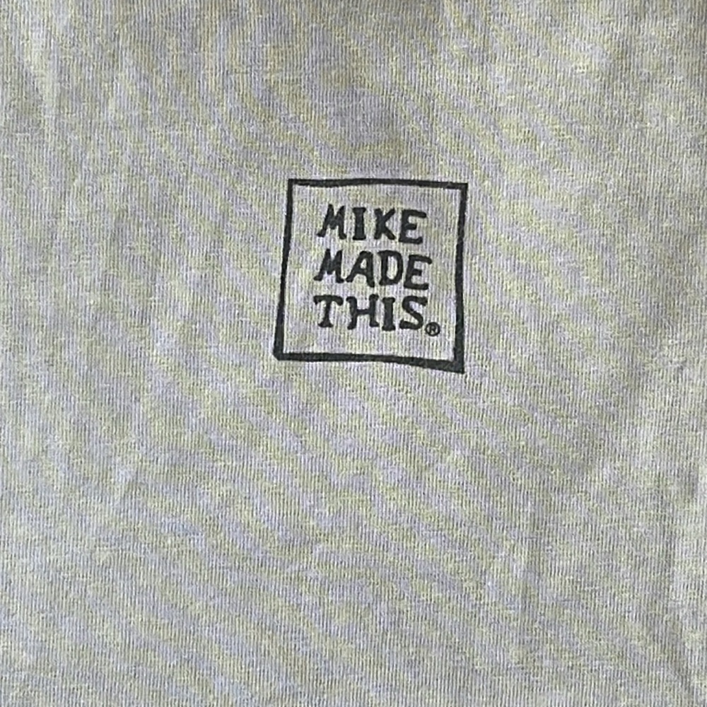 Mike Made This”Toasted” Green Comfort Colors by Chouinard Graphics Crewneck T-L - Picture 5 of 5
